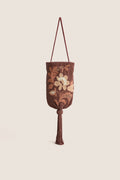Fawn Floral Beaded Bag