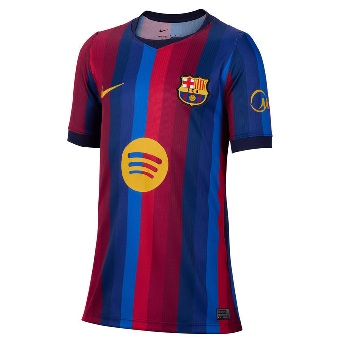 Nike FC Barcelona 2026/27 Stadium Home Kids Dri-FIT Soccer Replica Jersey