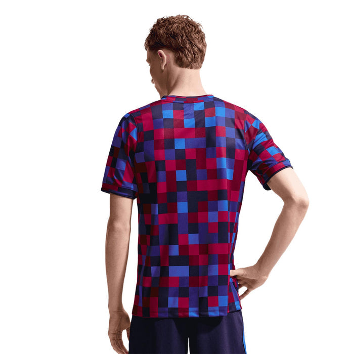 Nike FC Barcelona Home Mens Dri-FIT Soccer Pre-Match Top
