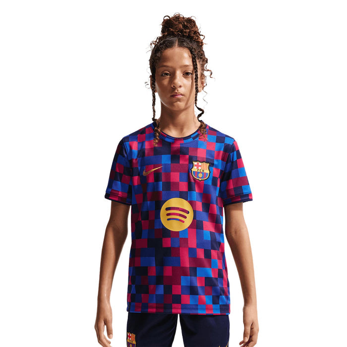 Nike FC Barcelona Kids Dri-FIT Home Pre-Match Top