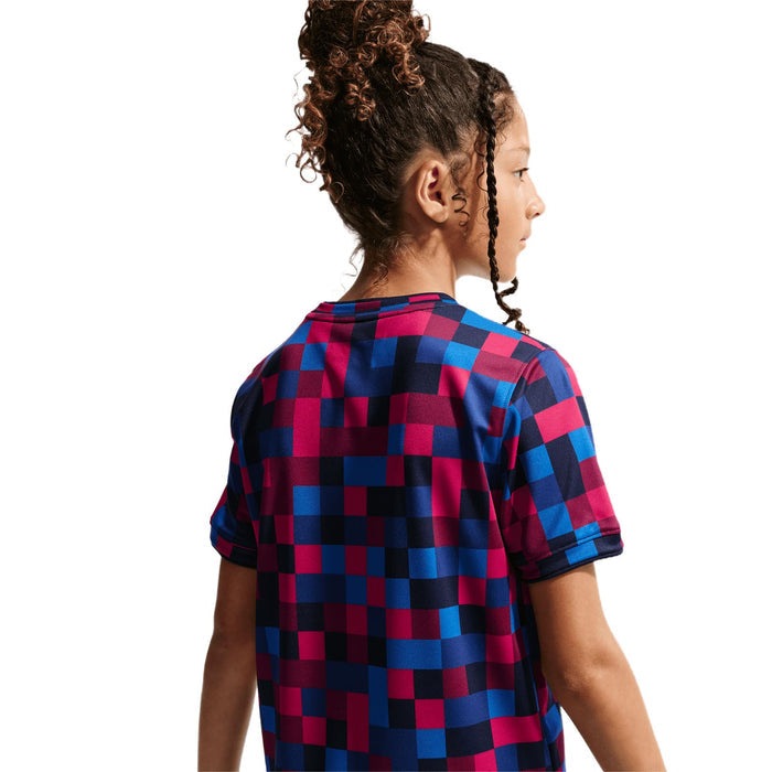 Nike FC Barcelona Kids Dri-FIT Home Pre-Match Top