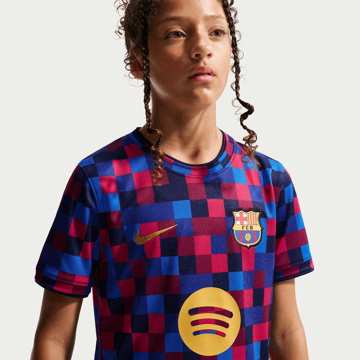 Nike FCB 26 Kids Home PM Jersey Red