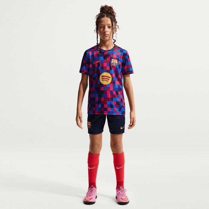 Nike FCB 26 Kids Home PM Jersey Red