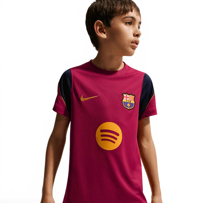 Nike FC Barcelona Strike Kids Dri-FIT Short-Sleeve T-Shirt