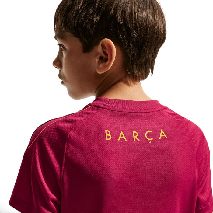 Nike FC Barcelona Strike Kids Dri-FIT Short-Sleeve T-Shirt