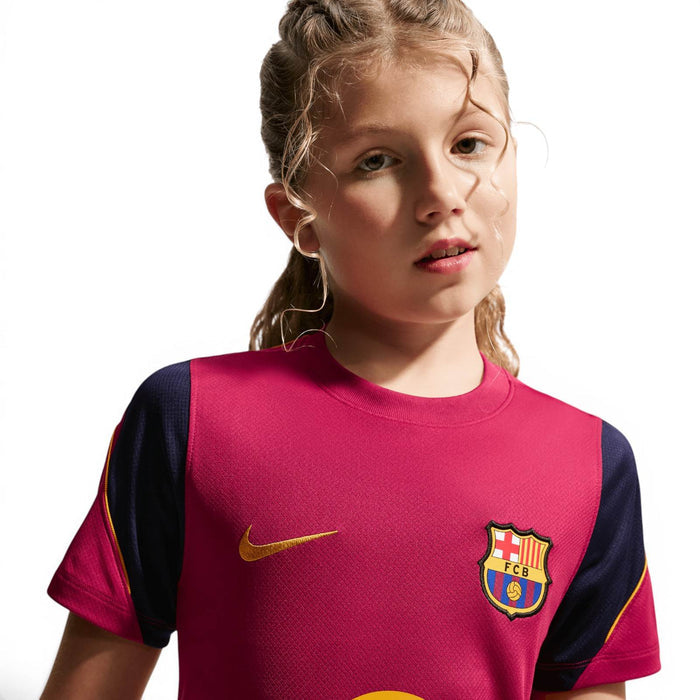 Nike FCB 26 Kids Strike Drill Tee Red