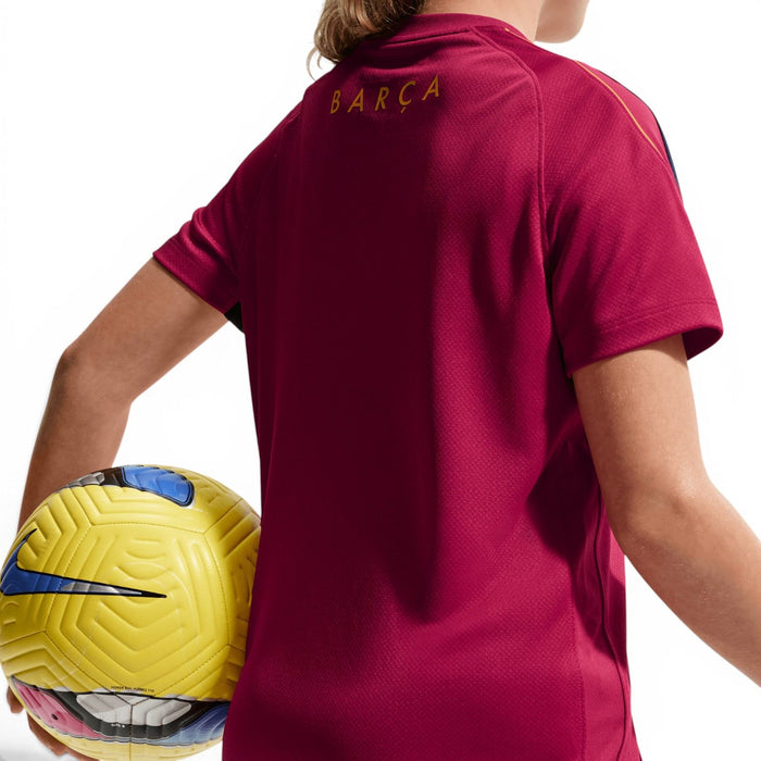 Nike FCB 26 Kids Strike Drill Tee Red