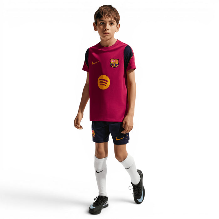 Nike FCB 26 Kids Strike Drill Tee Red