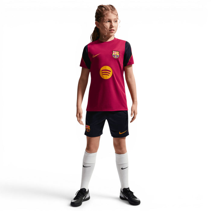 Nike FCB 26 Kids Strike Drill Tee Red