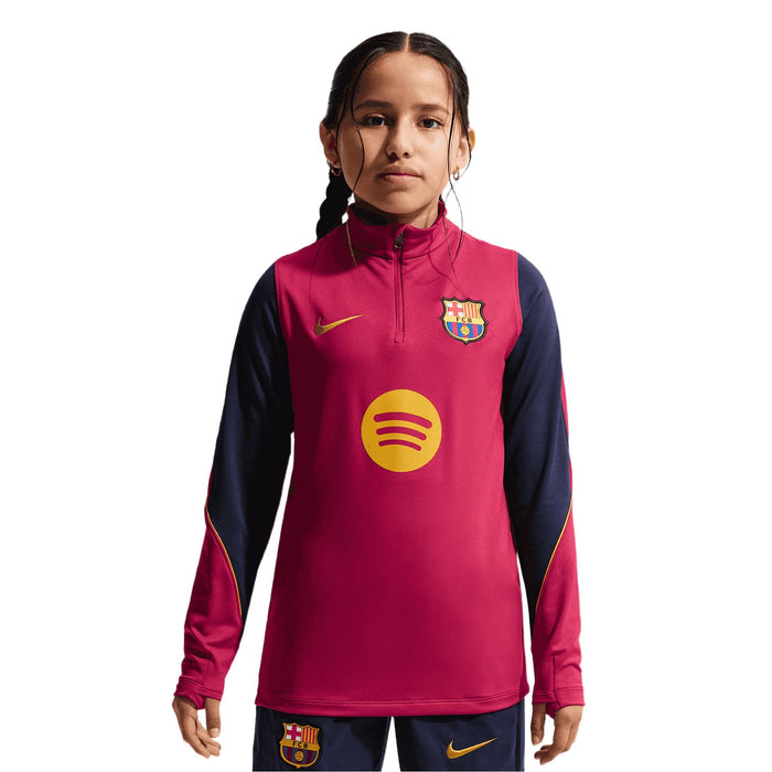 Nike FCB 26 Kids Strike Drill Top Red