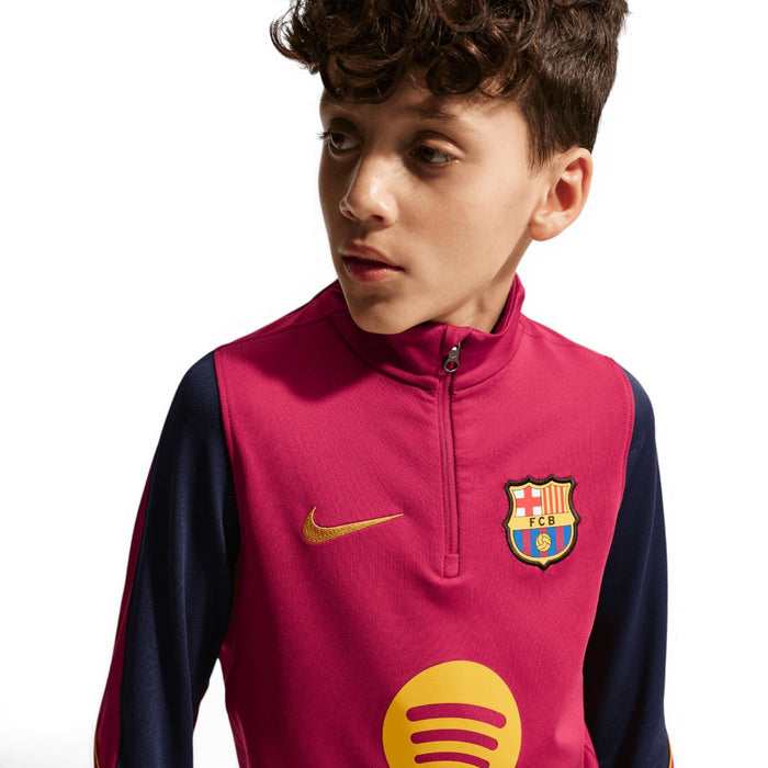 Nike FCB 26 Kids Strike Drill Top Red
