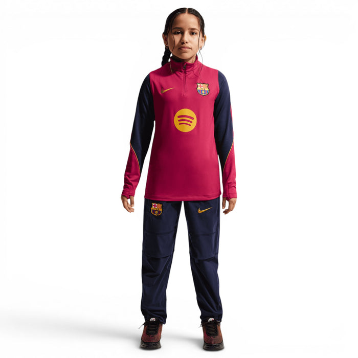 Nike FCB 26 Kids Strike Drill Top Red