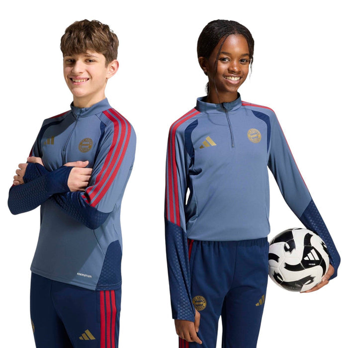 adidas FC Bayern Football 2026/27 Half-Zip Kids Training Top