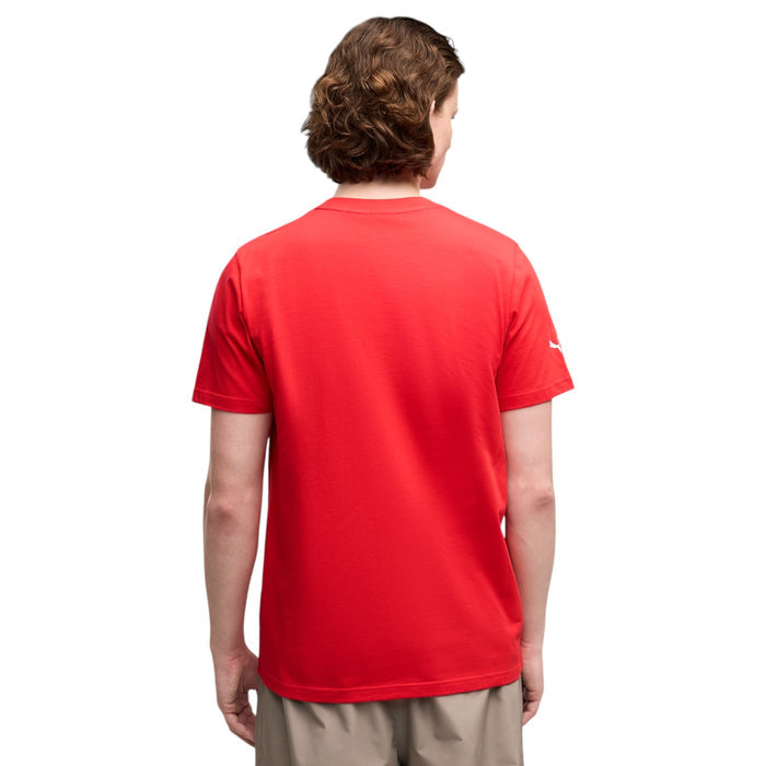 Puma Ferrari Coloured Shield Mens Short-Sleeve T-Shirt