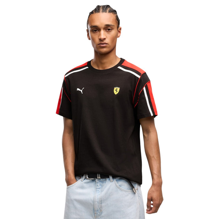 Puma Ferrari MT7 Mens Casual Crew-Neck T-Shirt