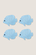 Fish Cocktail Napkins (Set of 4)