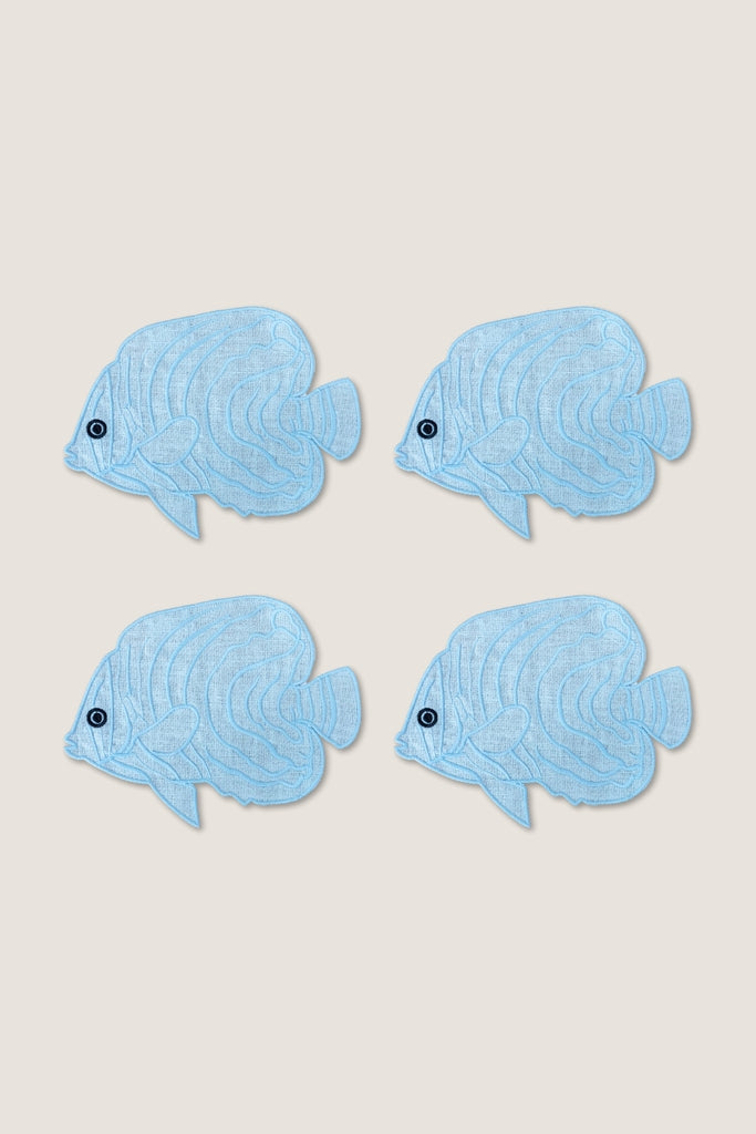 Fish Cocktail Napkins (Set of 4)