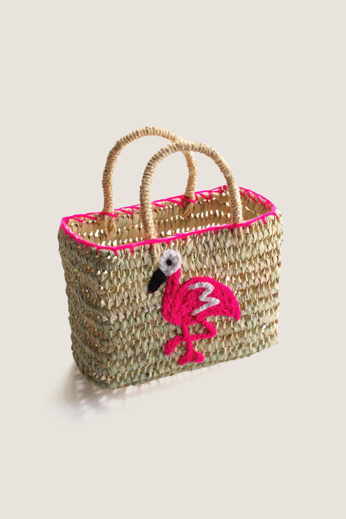 Flamingo Mini Beach Bag