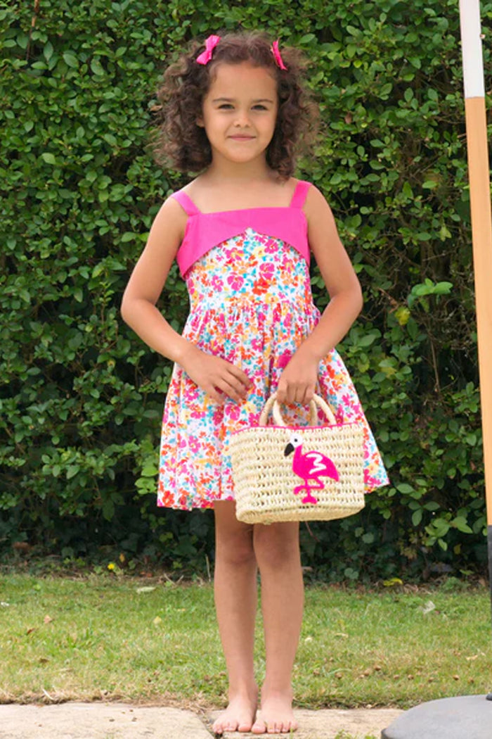 Flamingo Mini Beach Bag