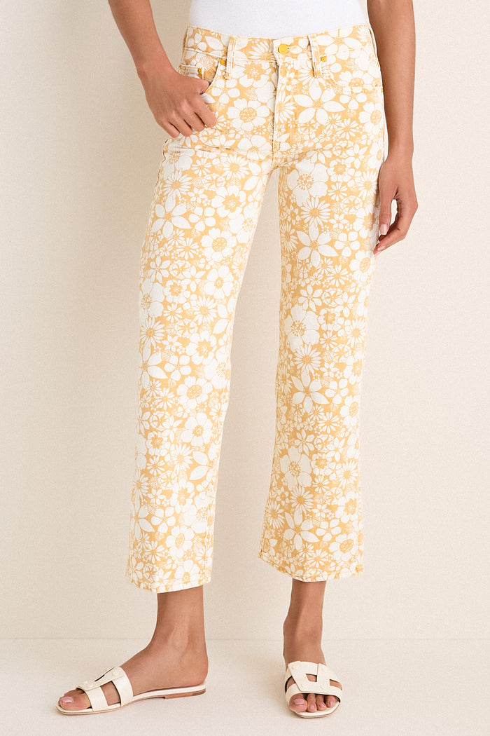 Floral Notes The Mid Rise Rambler Zip Ankle