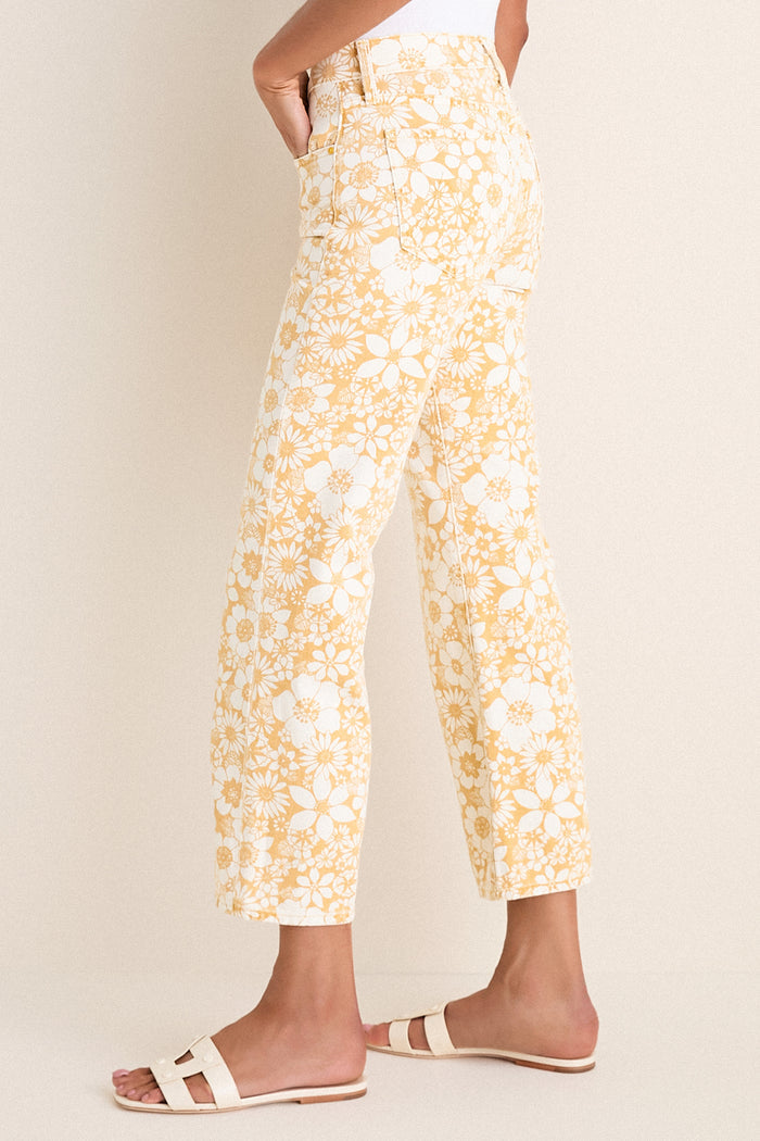 Floral Notes The Mid Rise Rambler Zip Ankle