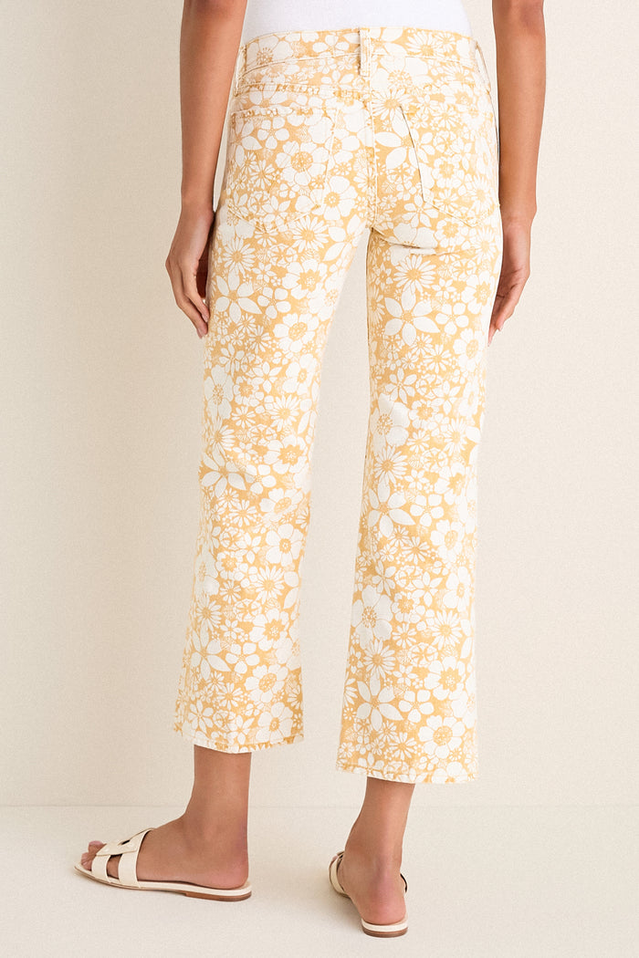 Floral Notes The Mid Rise Rambler Zip Ankle
