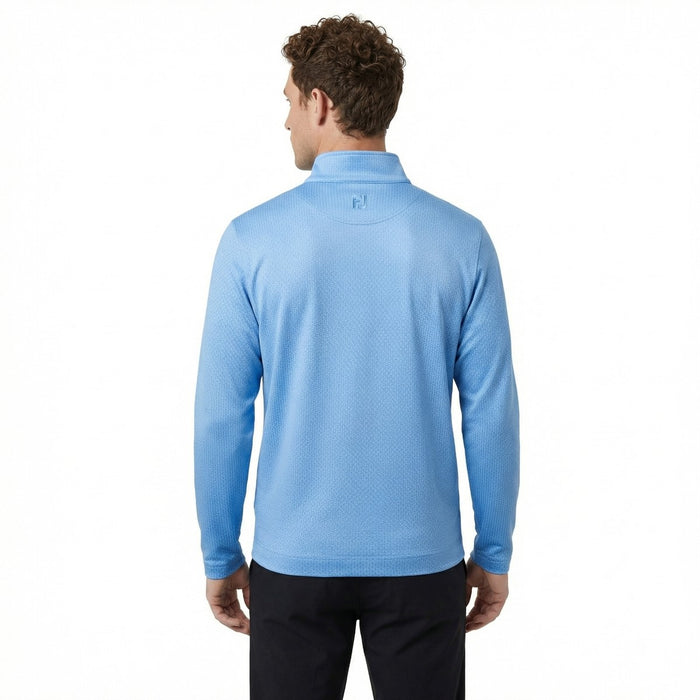 FootJoy Nautical Flag Tonal Golf Mens Half-Zip Top
