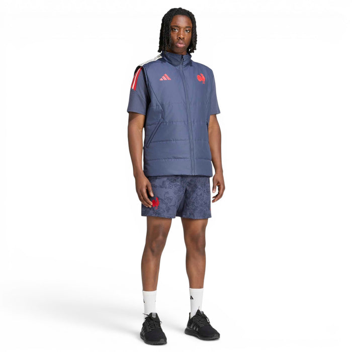 adidas Mens France Vest Navy