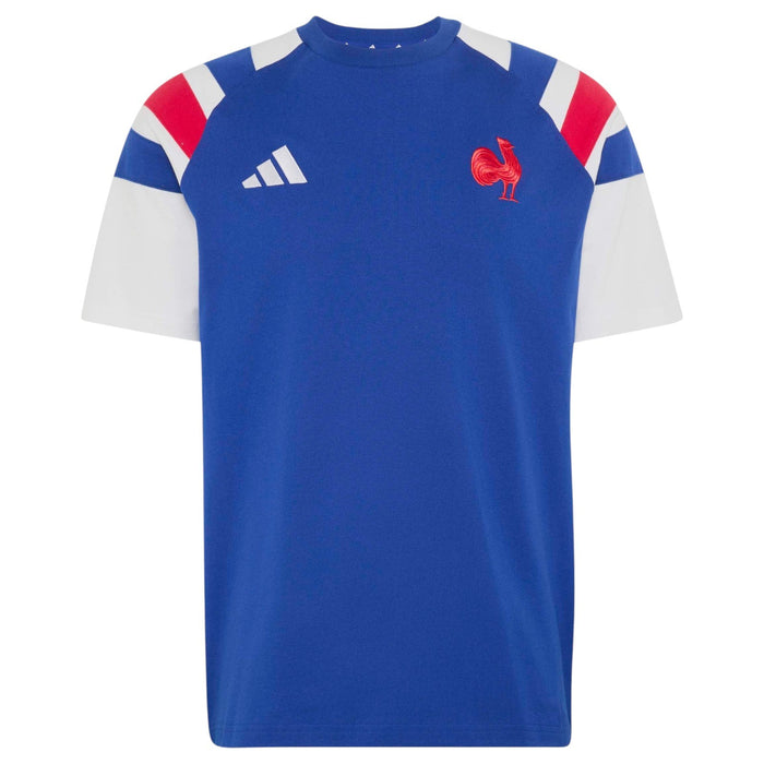 adidas Mens France Trvl Tee Navy