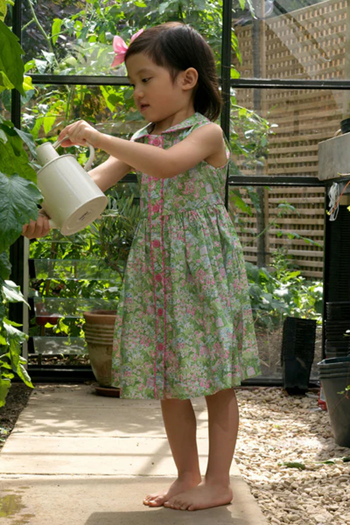Garden Button-Front Dress
