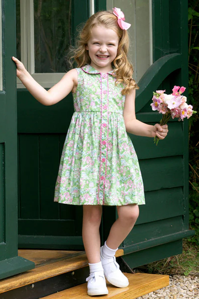 Garden Button-Front Dress