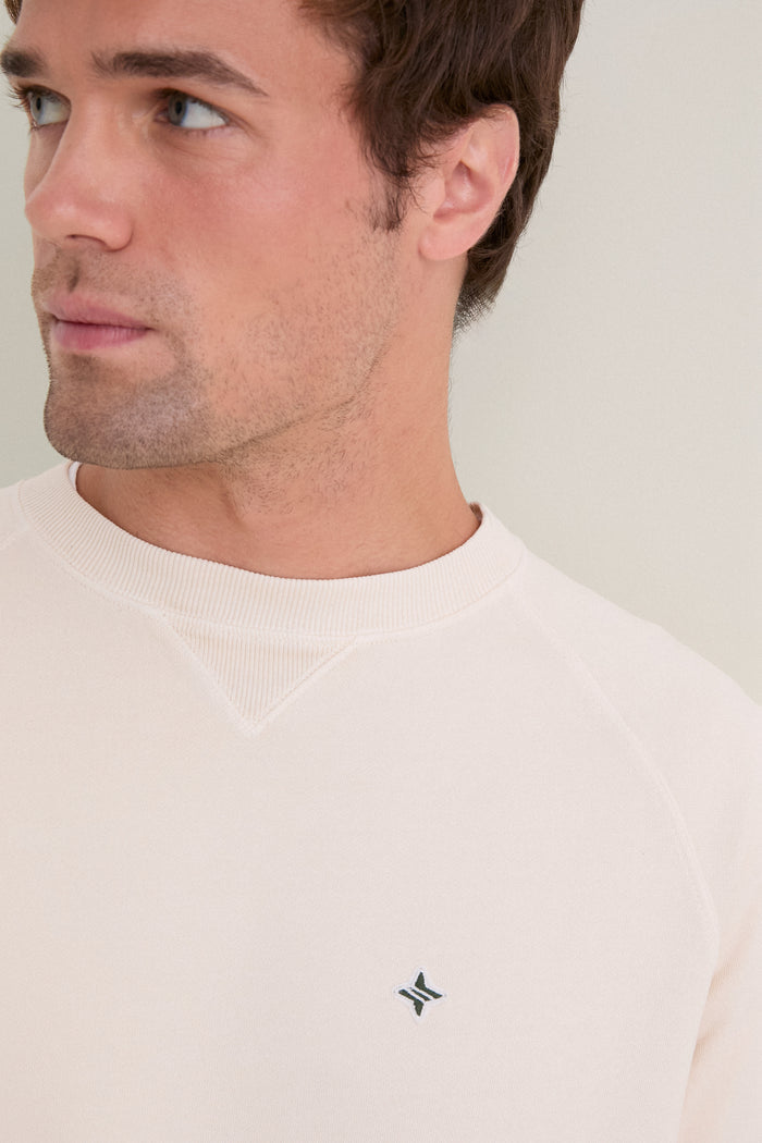 Gents Ecru French Terry Sandbar Sweatshirt
