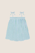 Girls Ticking Stripe French Terry