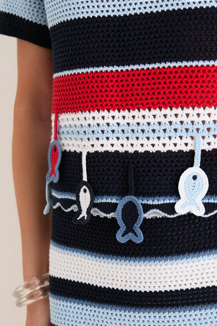 Go Fish Crochet Pauline Top