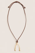 Gold and Chocolate Tales of the Pampas Necklace