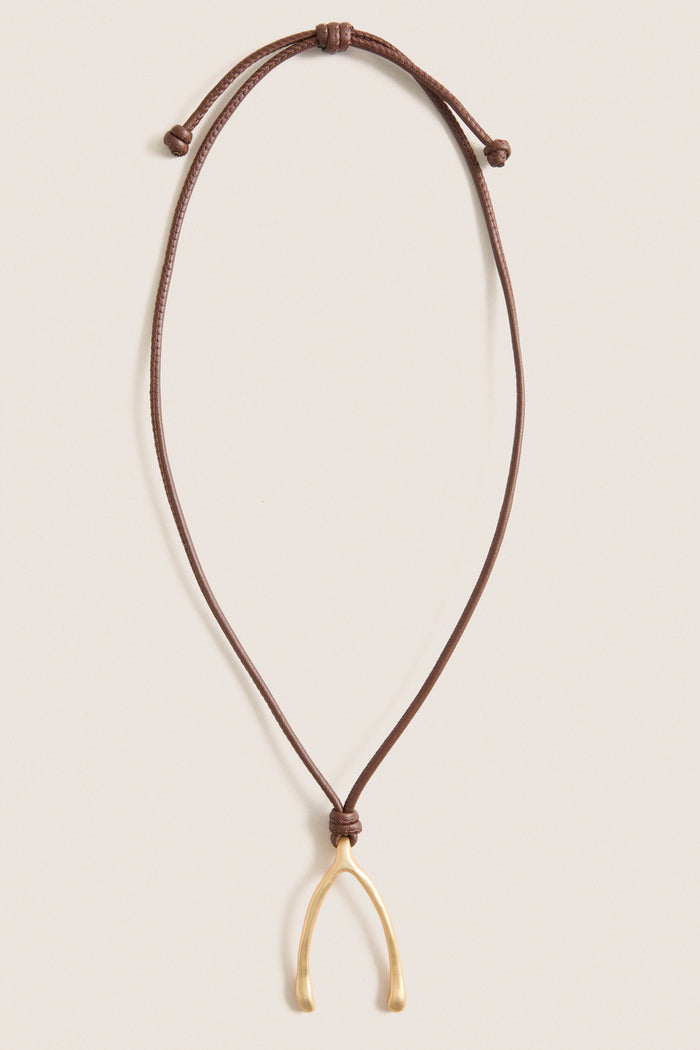 Gold and Chocolate Tales of the Pampas Necklace