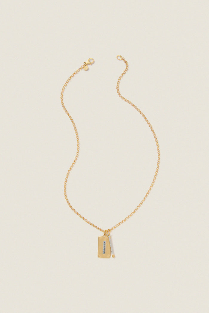 Gold Carpe Diem Necklace