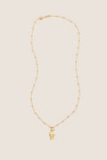 Gold Fish Mini Charm Necklace