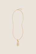 Gold Josephina Charm Necklace