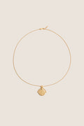 Gold Lucy Williams Medium Engravable Roman Coin Necklace