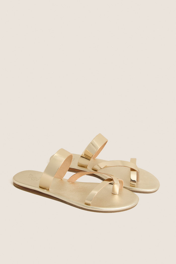 Gold Mirror Daphnae Sandals