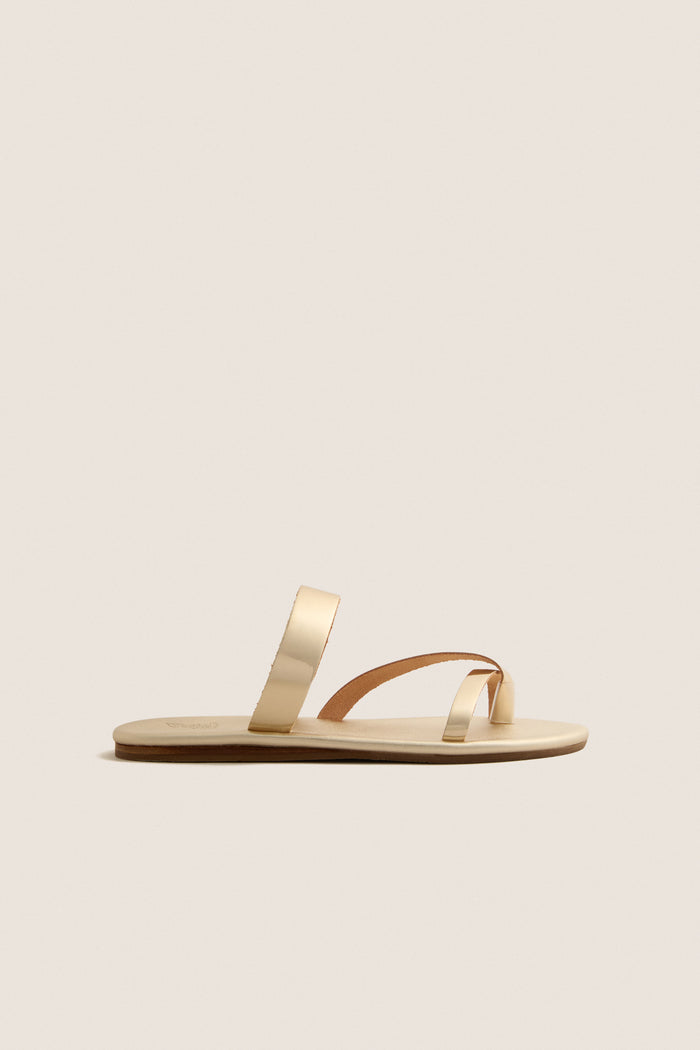 Gold Mirror Daphnae Sandals