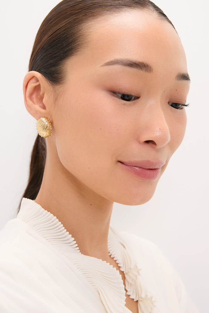Gold Nayru Earrings