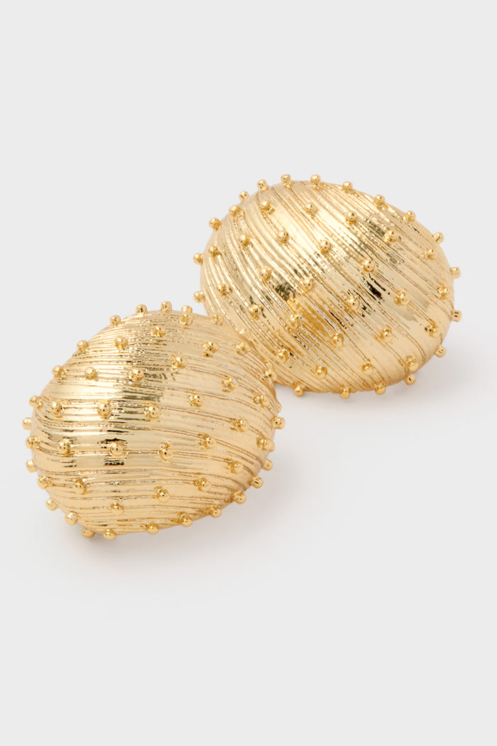 Gold Nayru Earrings