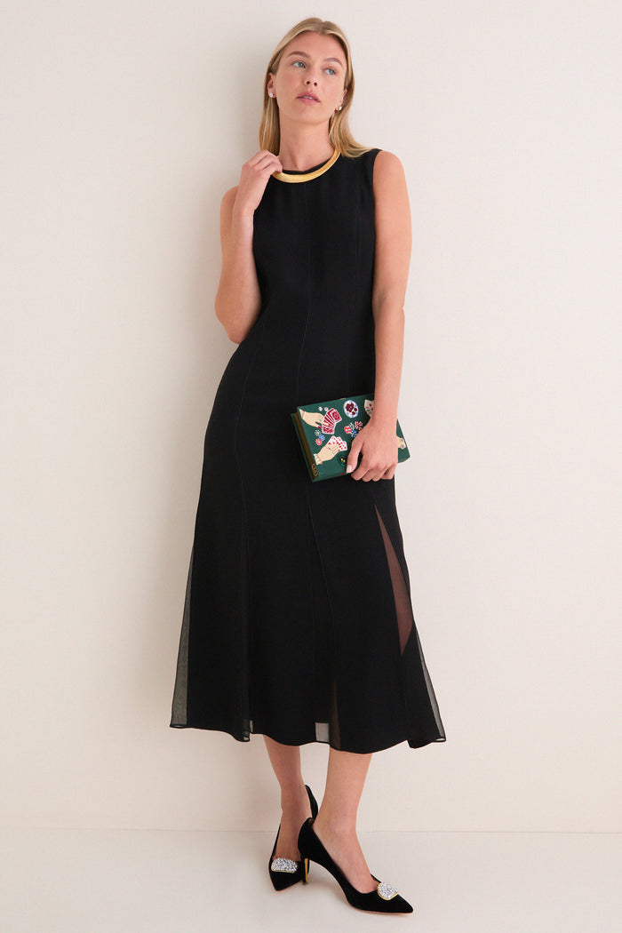 Gold Ribbed Collar