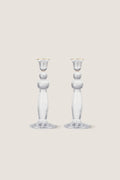 Gold Rim Sancia Extra Tall Taper Candleholders