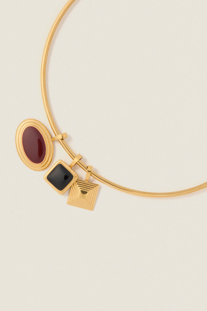 Gold Solene Choker Bundle
