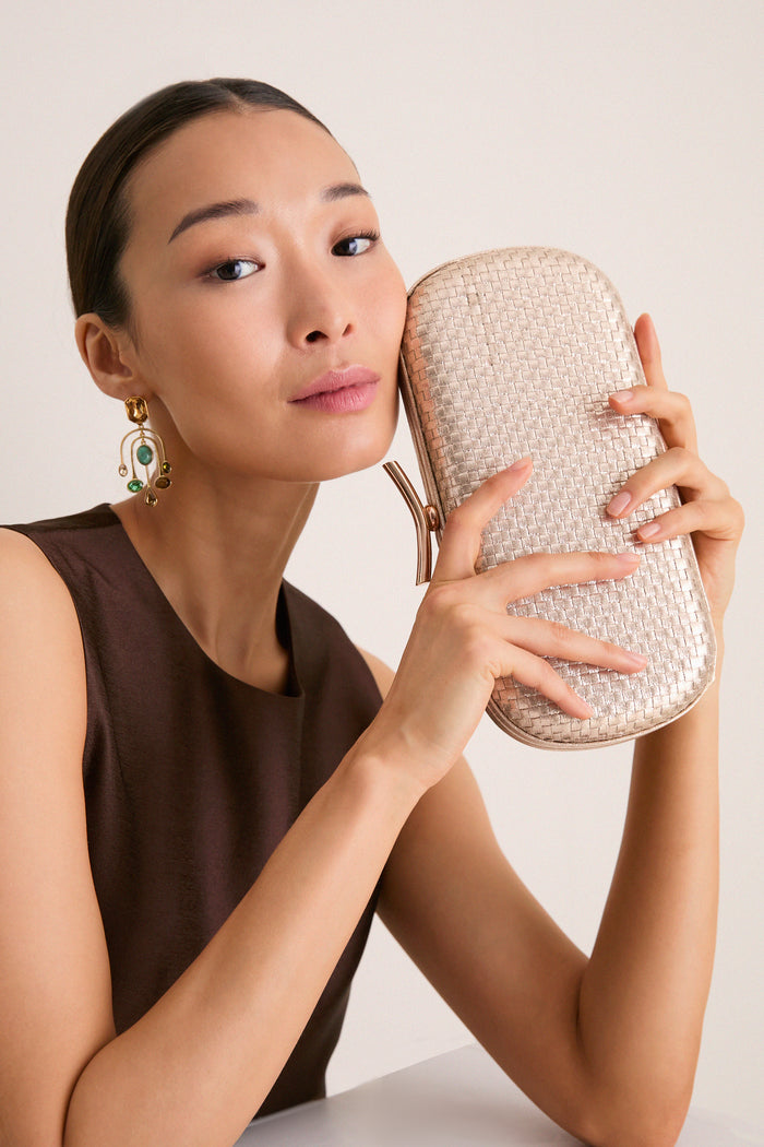 Gold Victoria Clutch
