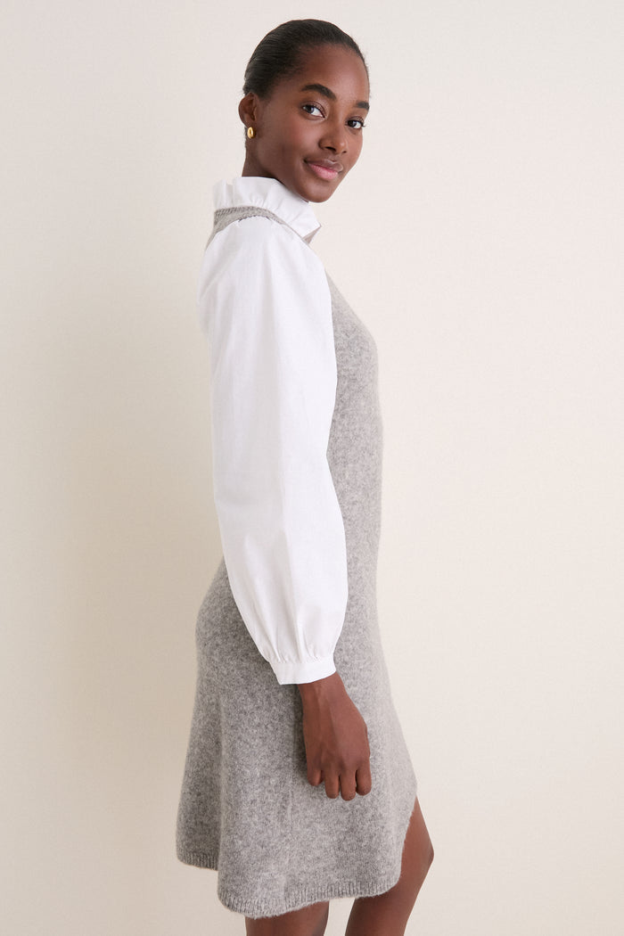 Gray Ella Sweater Dress