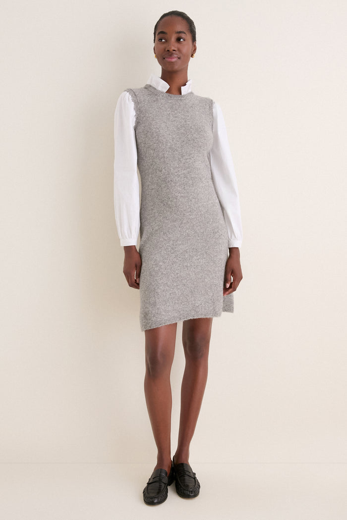 Gray Ella Sweater Dress
